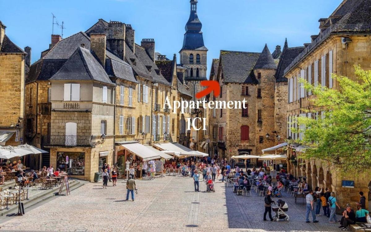 Caporizon-Sarlat L'Elegance-T2 Plein Centre Cite Medievale Экстерьер фото